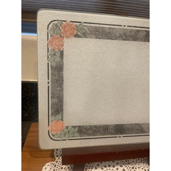 CorningWare Silk & Roses Counter-Saver Cutting Board - Picture 5 of 8